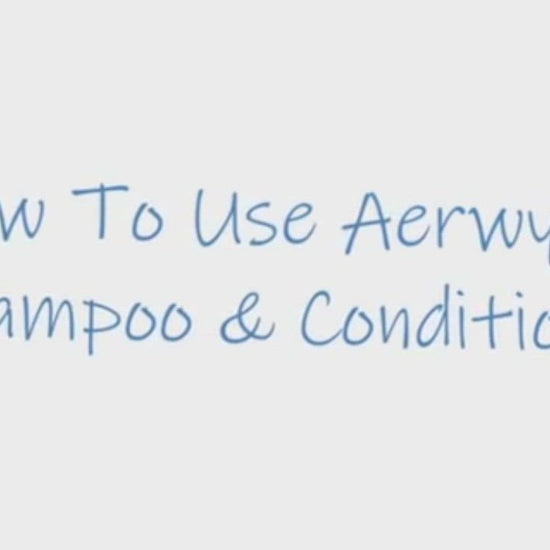 How to use Aerwyna solid shampoo and conditioner bars — video tutorial