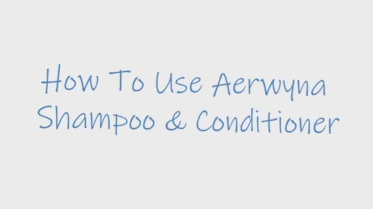 How to use Aerwyna solid shampoo and conditioner bars — video tutorial